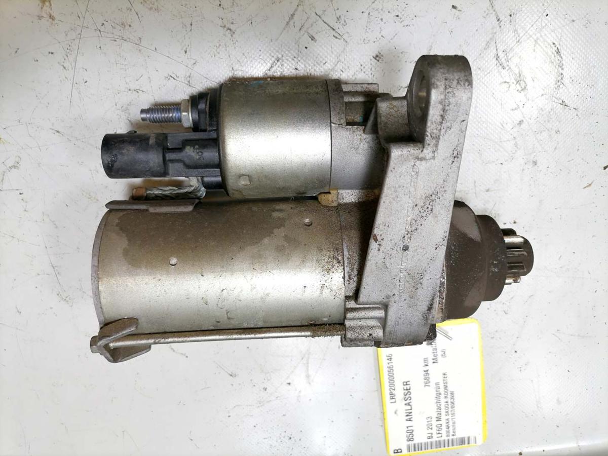 Skoda Roomster BJ13 original Anlasser Starter 1.2TSI 63kw